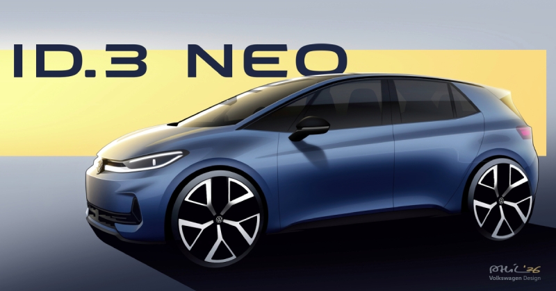 Наступник Volkswagen ID.3 отримає назву ID.3 Neo