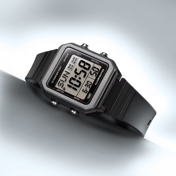 Casio представила цифровий годинник W-221H-1BV з автономністю до 10 років