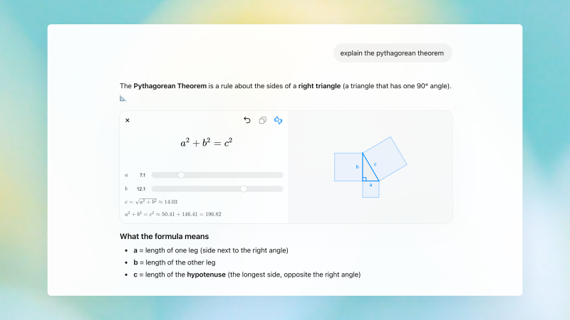OpenAI додала до ChatGPT інтерактивні візуалізації для пояснення математики та природничих наук