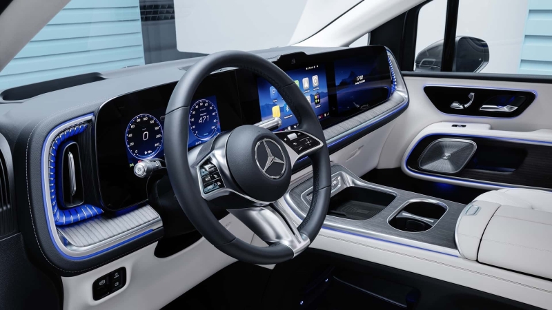 Mercedes-Benz представила електричний мінівен VLE з запасом ходу понад 700 км