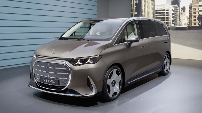 Mercedes-Benz представила електричний мінівен VLE з запасом ходу понад 700 км