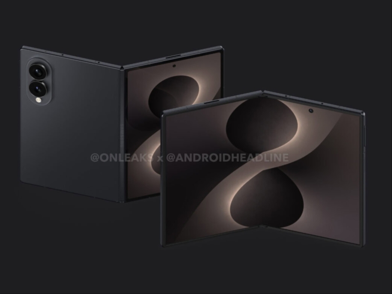 "Дешевий" Samsung Galaxy Wide Fold засвітився на рендерах: менше камер, але топовий чип