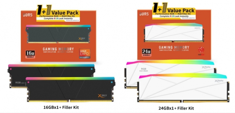 Маркетинг RAM-апокаліпсису: V-Color випустить комплект з одним модулем DDR5 та RGB-підсвіткою замість другого