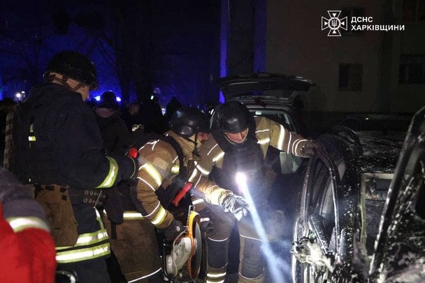Російський дрон атакував житловий квартал у&nbsp;Харкові: серед постраждалих&nbsp;&mdash; дитина