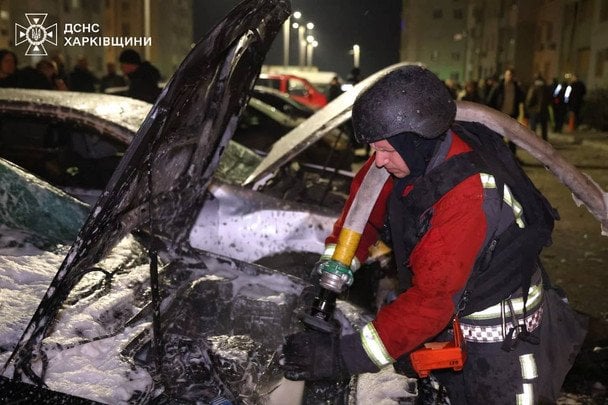 Російський дрон атакував житловий квартал у&nbsp;Харкові: серед постраждалих&nbsp;&mdash; дитина