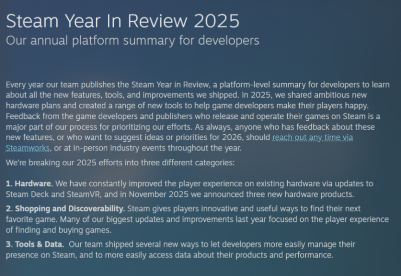 Steam Machine "за планом": Valve підтвердила три нові пристрої на 2026 рік