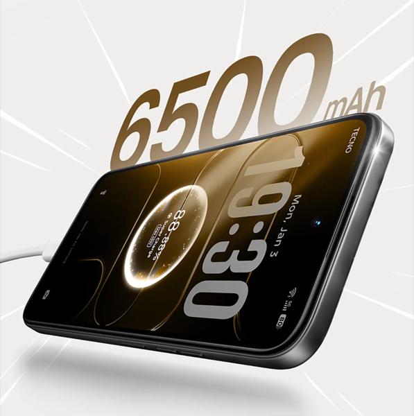 Tecno Spark 50 за $180 отримав швидку зарядку 45 Вт і захист MIL-STD