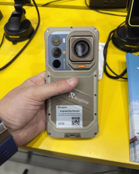 Ulefone представила на MWC 2026 RugOne зі знімною камерою та акумулятором на 9000 мА&middot;год