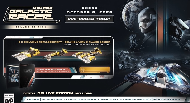 Видовищна гонка Star Wars: Galactic Racer вийде 6 жовтня — представлений трейлер і відкриті передзамовлення