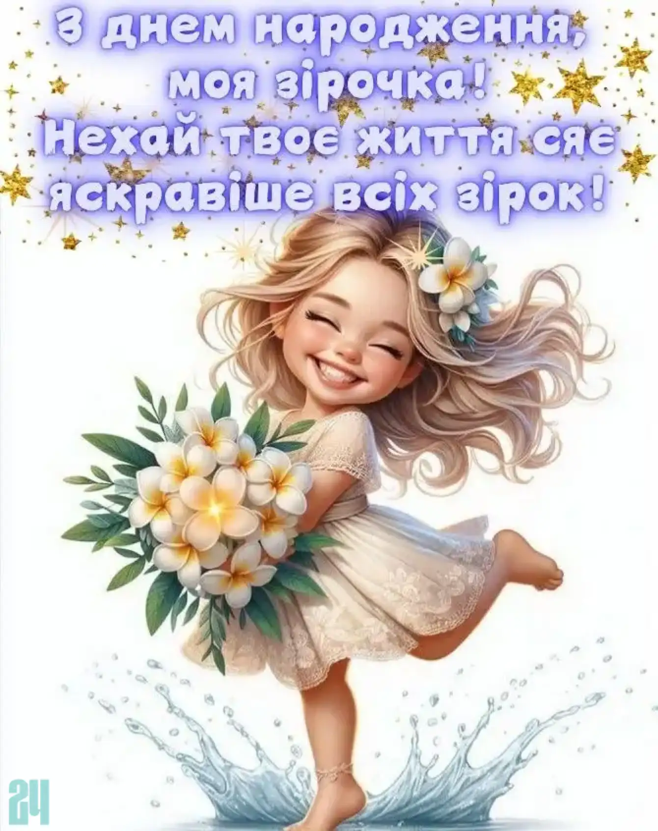 Зворушливі привітання з Днем народження похресниці в прозі та віршах