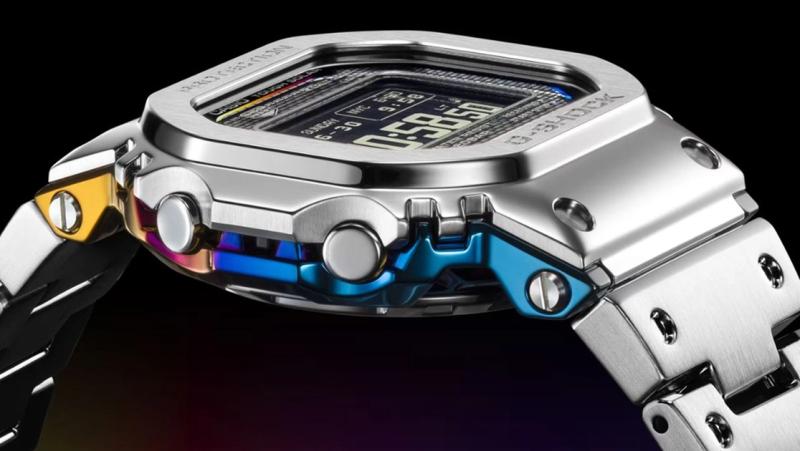 Класичний монохром і райдужний градієнт: Casio випустила суцільнометалевий годинник серії G-Shock з оновленим дизайном