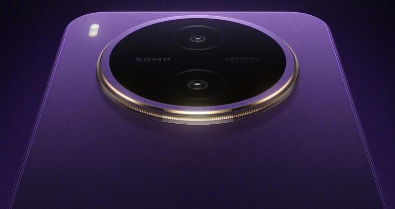 Vivo показала свій перший смартфон з батареєю 10 000 мАг у розкішному фіолетовому кольорі
