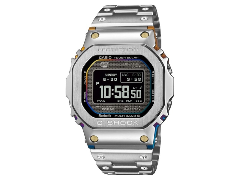 Класичний монохром і райдужний градієнт: Casio випустила суцільнометалевий годинник серії G-Shock з оновленим дизайном