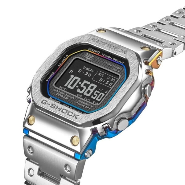 Класичний монохром і райдужний градієнт: Casio випустила суцільнометалевий годинник серії G-Shock з оновленим дизайном