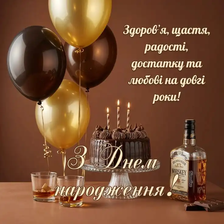 привітання з днем народження колезі листівки картинки