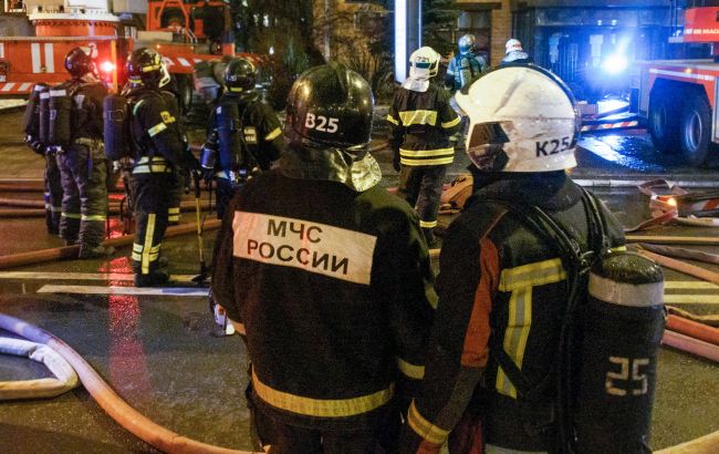 Дим від пожежі в Туапсе розтягнувся більш ніж на 300 км (фото)