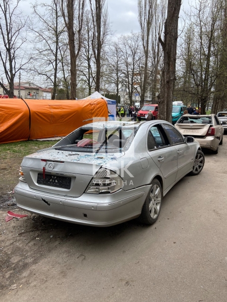 Який вигляд має Подільський район Києва після атаки: репортаж РБК-Україна з місця подій