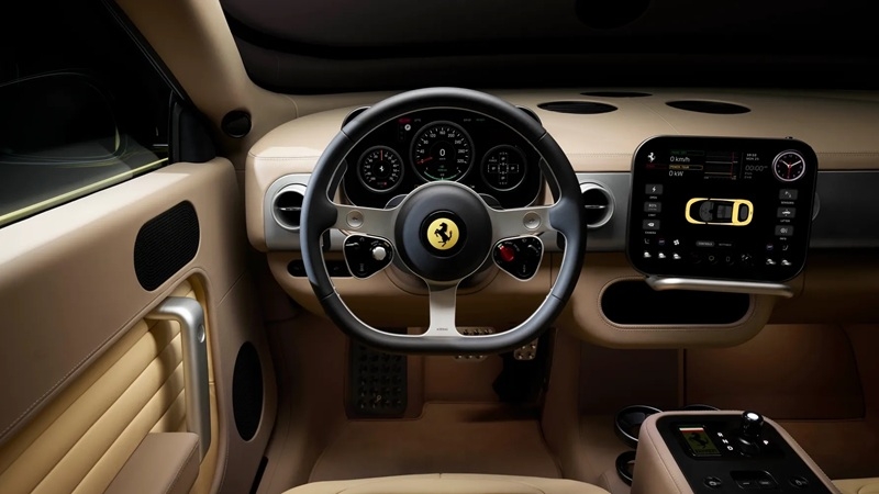 Знайомтесь: Ferrari Luce — перший електрокар бренду, розроблений спільно з екс-дизайнером Apple Джонні Айвом