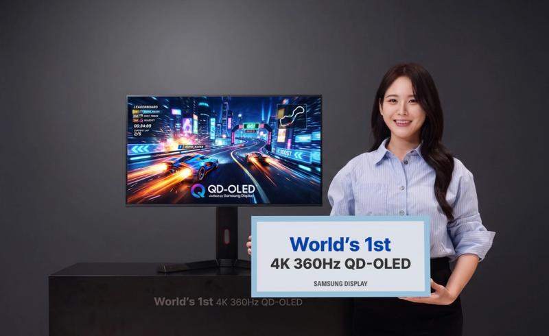 Samsung розвиває QD-OLED-монітори: скоро компанія представить перший у світі з частотою оновлення 360 Гц при роздільній здатності 4K