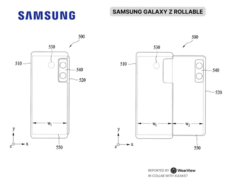 Samsung розсуває кордони можливого: новий патент показав смартфон зі збільшуваним екраном
