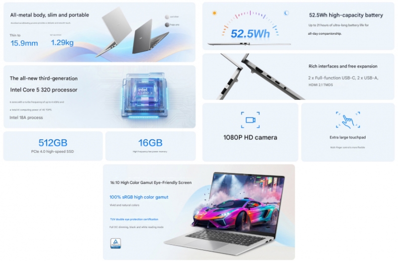 ASUS Vivobook 16SE кидає виклик MacBook Neo новим 144 Гц дисплеєм і ціною від $675