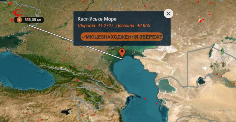 Росія визнала українські дрони найбільшою загрозою економіці на Каспії