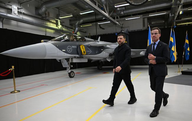 Швеція продасть Україні винищувачі Gripen кількох модифікацій