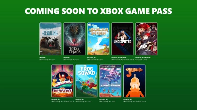 Що нового в Game Pass: розкрито новинки, які поповнять каталог найближчим часом
