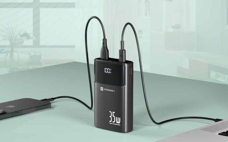 Portronics Titan 35: павербанк на 20 000 мА/г, який замінить сумку та купу дротів