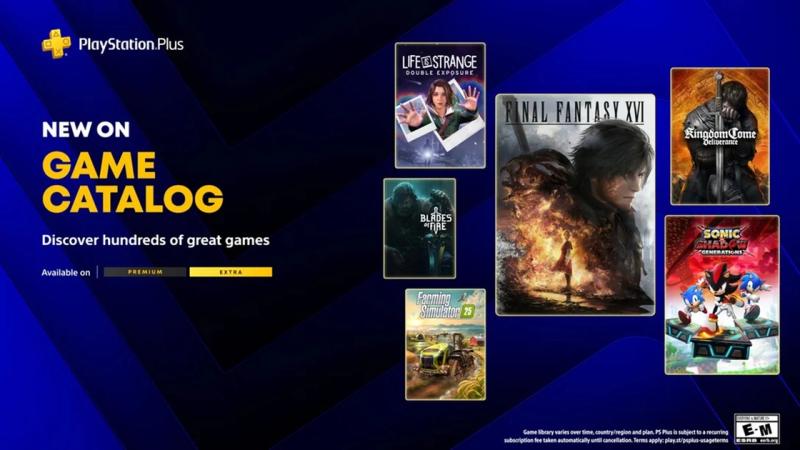 На наступному тижні підписники PS Plus Extra та Premium отримають чудовий набір ігор, серед яких Final Fantasy XVI та Kingdom Come