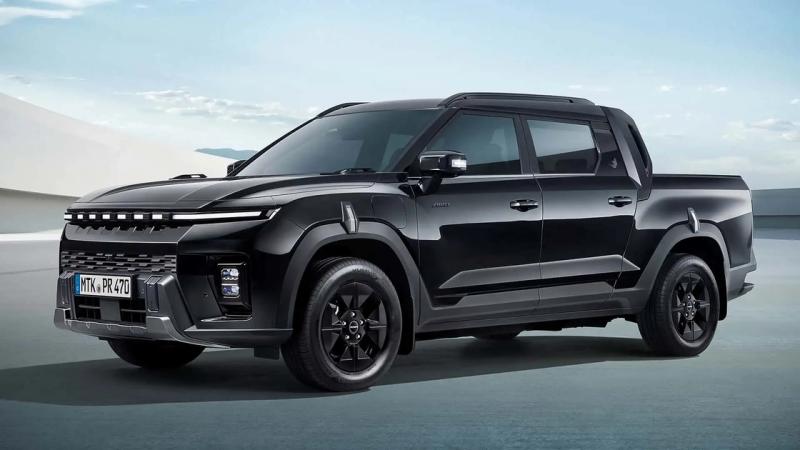 KGM Musso EV Black Edition: корейський пікап для тих, кому набрид дизель
