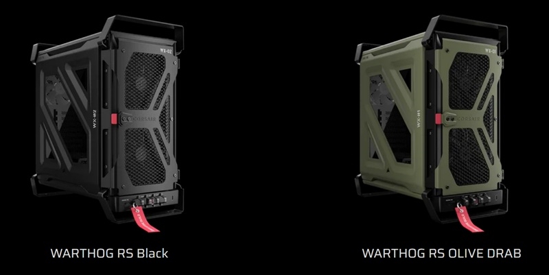 Corsair представила Warthog — переосмислення легендарного сталевого корпусу для PC у вигляді ящика для патронів
