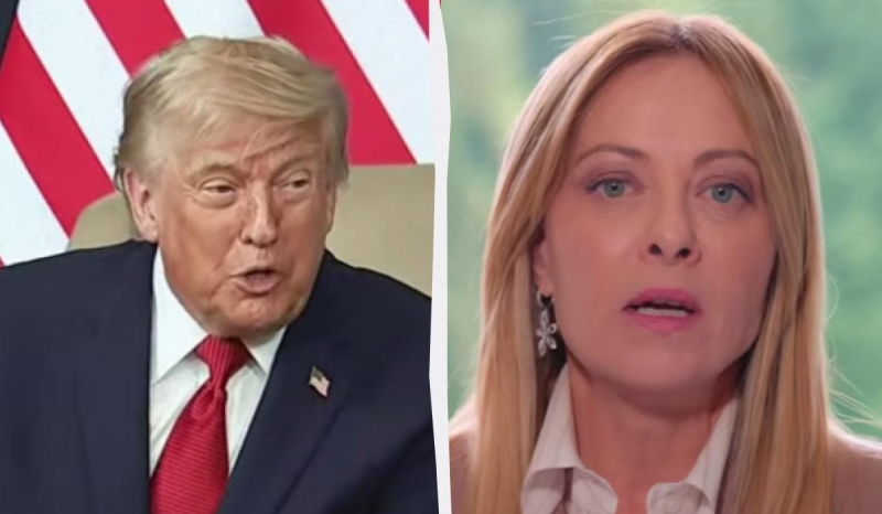 "Італія і я ніколи не благаємо": Мелоні відреагувала на заяву Трампа