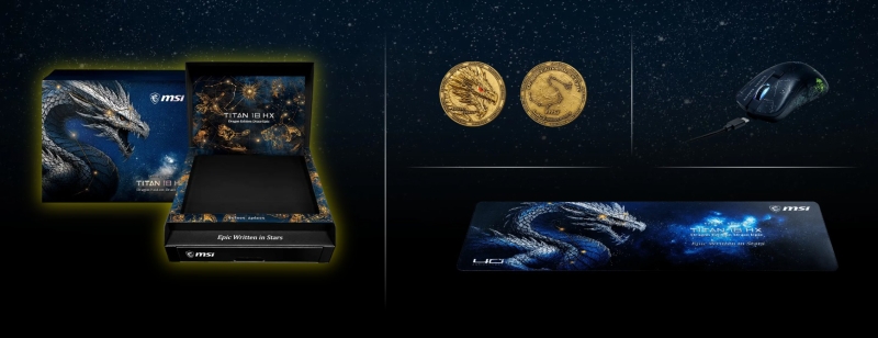 Ювілейний ігровий монстр: вийшов MSI Titan 18 HX Dragon Edition Draco Epic до 40-річчя бренду