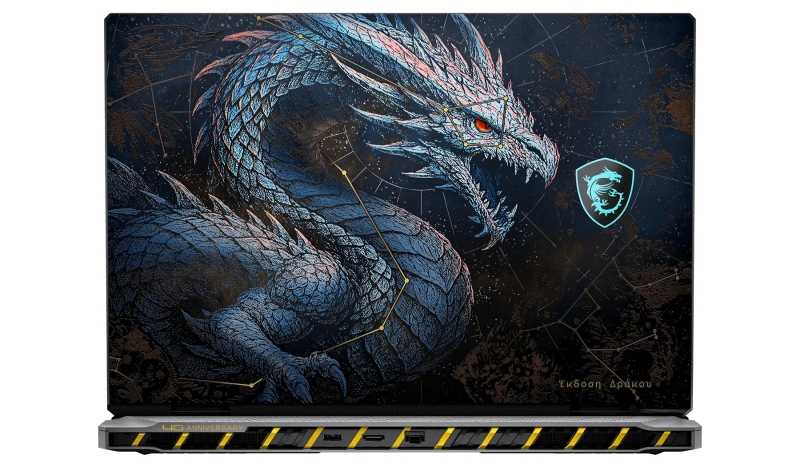 Ювілейний ігровий монстр: вийшов MSI Titan 18 HX Dragon Edition Draco Epic до 40-річчя бренду
