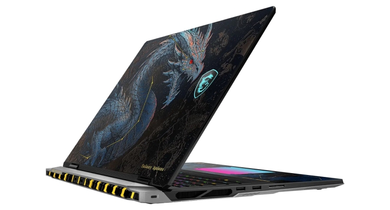 Ювілейний ігровий монстр: вийшов MSI Titan 18 HX Dragon Edition Draco Epic до 40-річчя бренду