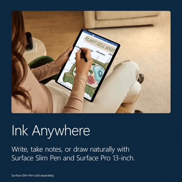 Новий Microsoft Surface Pro 13 отримає чип Snapdragon X2 Elite та до 15,5 години автономності