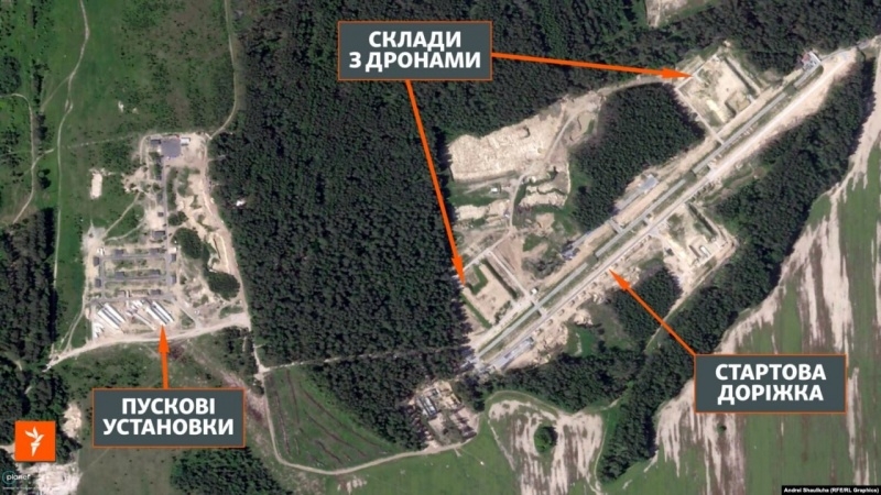 Росія набудувала нові пускові для "Шахедів" прямо під Білоруссю: ЗМІ показали фото