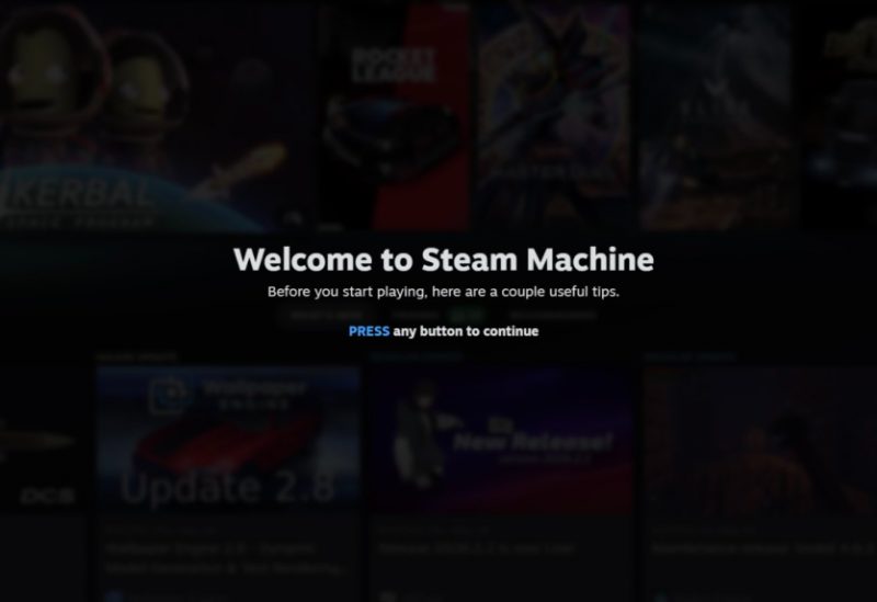 У бекенді Steam знайшли Welcome Tour для Steam Machine: інсайдери пліткують про реліз у липні