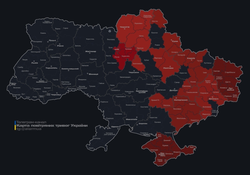 У Києві, Полтаві та Сумах пролунали вибухи