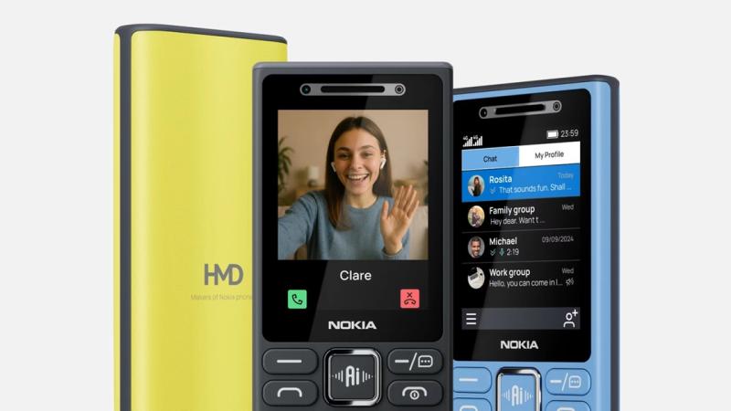 Повернення кнопкової класики: HMD представила оновлену лінійку телефонів Nokia з 4G, кнопкою AI та легендарною “Змійкою”