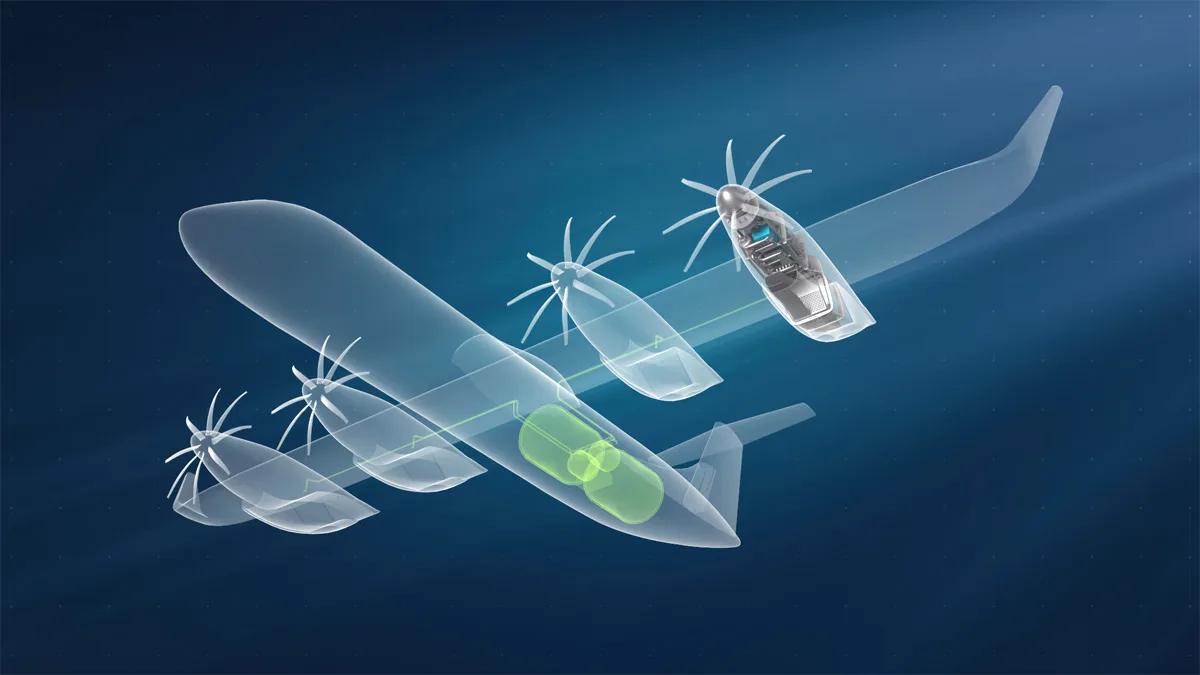 Airbus і MTU Aero Engines об'єднуються заради воднево-електричного авіадвигуна без жодних викидів