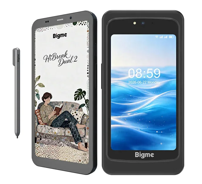 Bigme Hibreak Dual 2: смартфон із двома екранами для читання та відео вийшов на Kickstarter