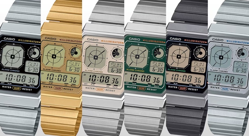 Ретро-футуризм із 80-х знову в моді: серія цифрових годинників Casio Vintage поповниться двома новими моделями