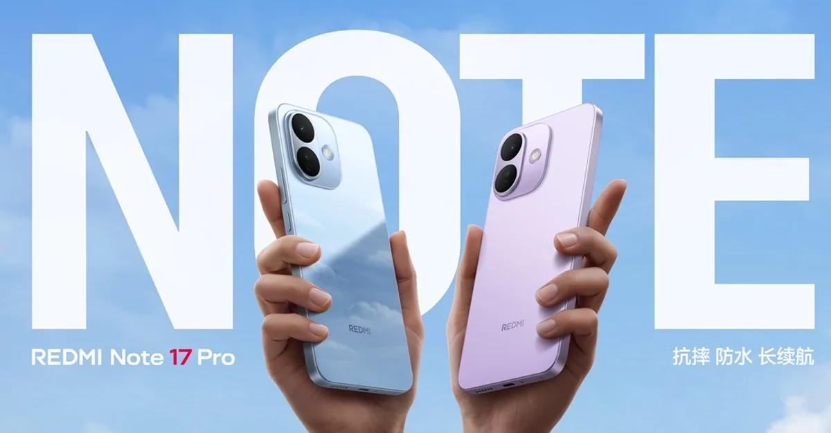 Redmi Note 17 і 17 Pro: Xiaomi вибрала батареї замість потужності в новинках для бюджетного сегменту