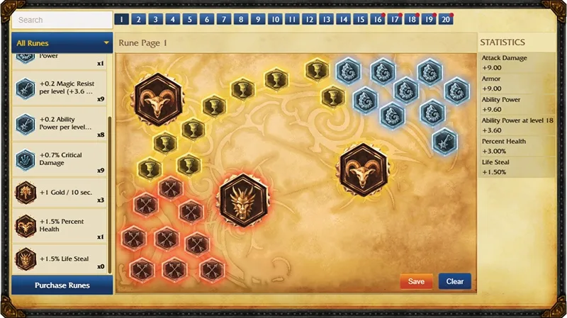 Карта Summoner's Rift у версії 2013 року MOBA