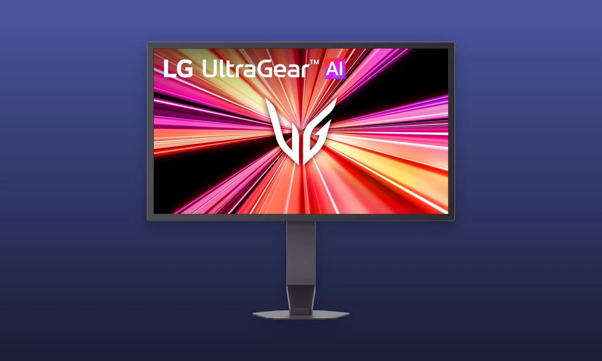 UltraGear 25G590B на столі кіберспортивного гравця