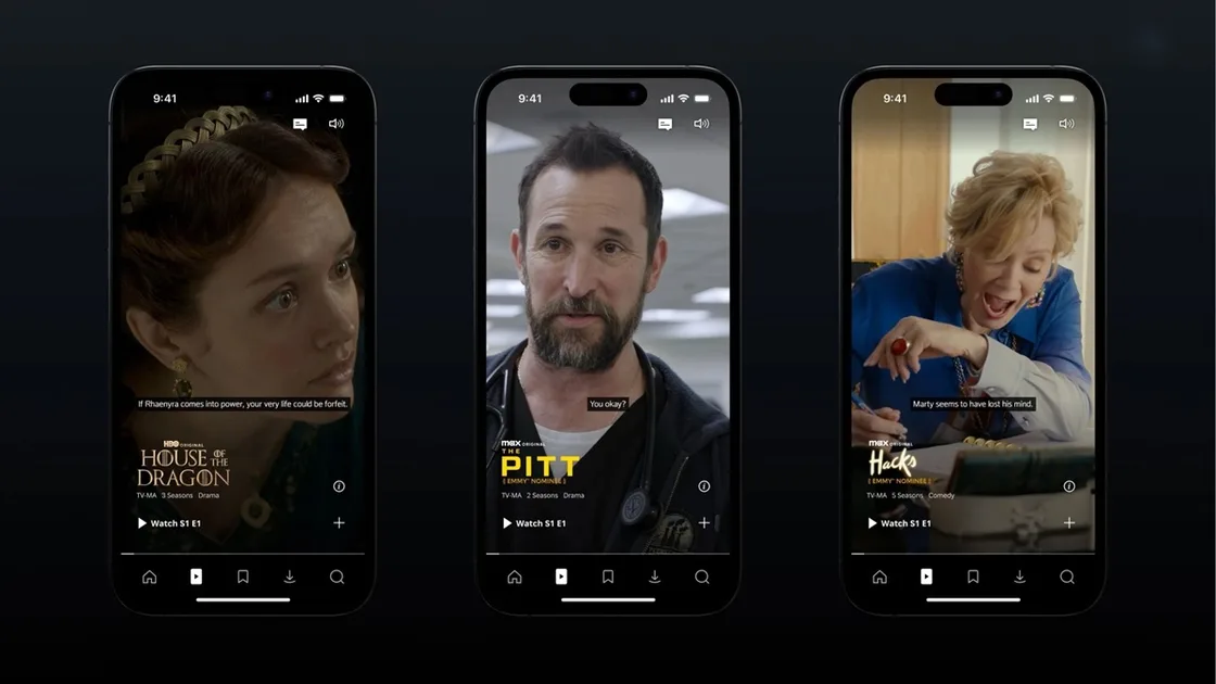 HBO Max запускає короткі вертикальні відео: конкурент TikTok з найяскравішими моментами серіалів