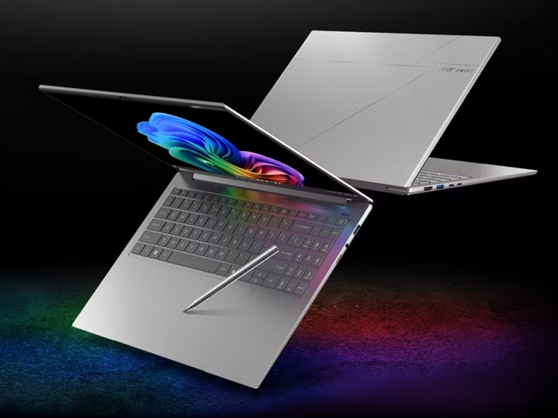 Вийшов Acer Swift 16 за $1900: потужний чип Intel Core Ultra X9 388H, OLED-екран 120 Гц та 1,5 кг