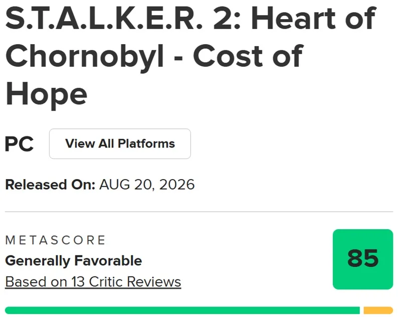 Атмосфера локацій доповнення Cost of Hope для шутера